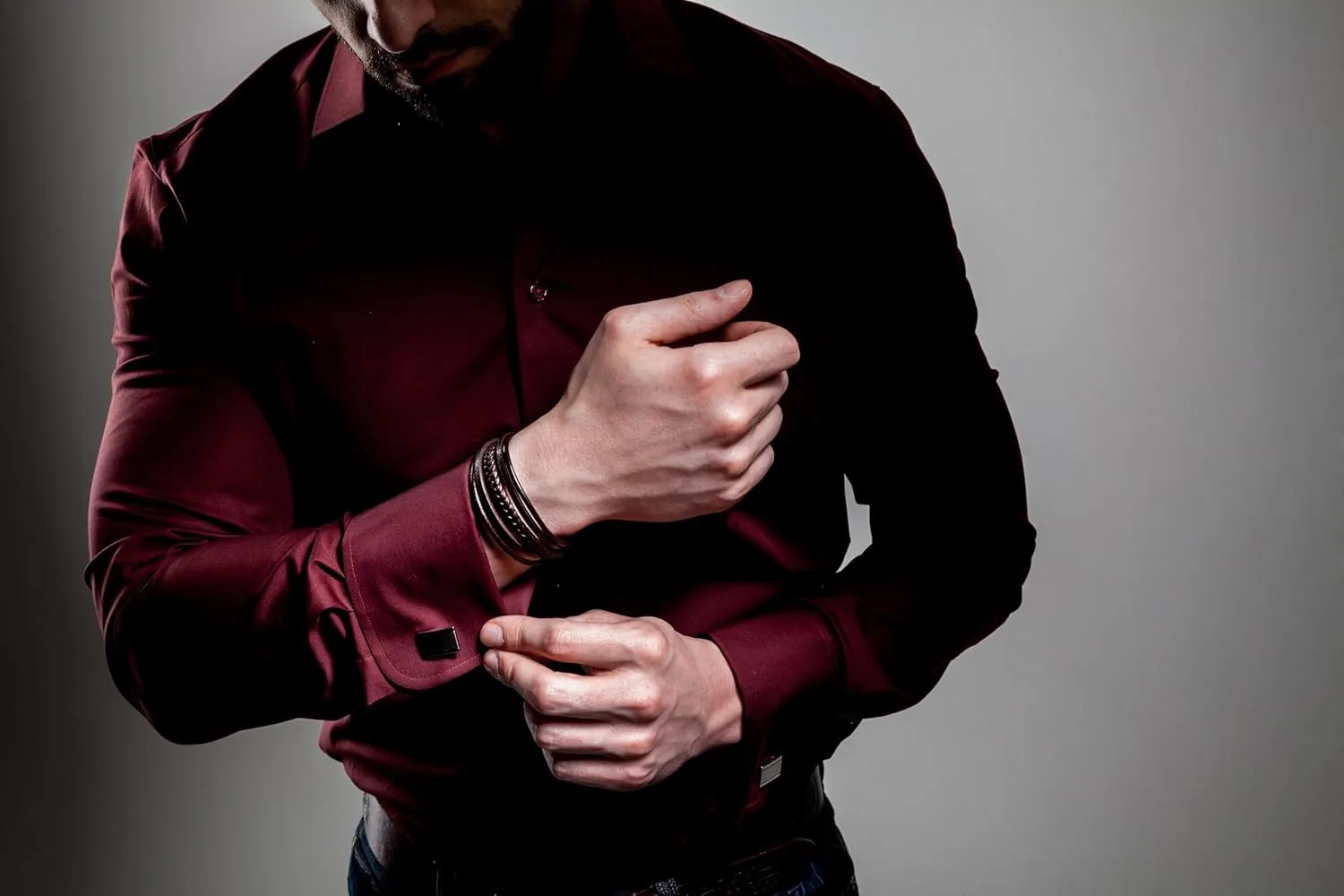 SERASAR | Premium Leather Bracelet [Braid] for Men in Black & Brown | Various Lengths | Magnetic Stainless Steel Clasp | Exclusive Jewellery Box | Great Gift Idea for Men