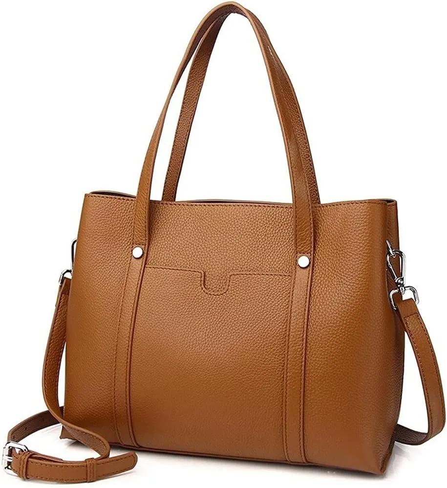 Shoulder bag Leather Women Bag Large Capacity Lady Handbag Women Leather Totes Bag Casual Women Shouder Bag