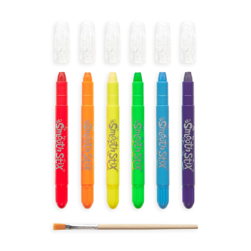 Smooth Stix Watercolour Gel Crayons - Set of 6