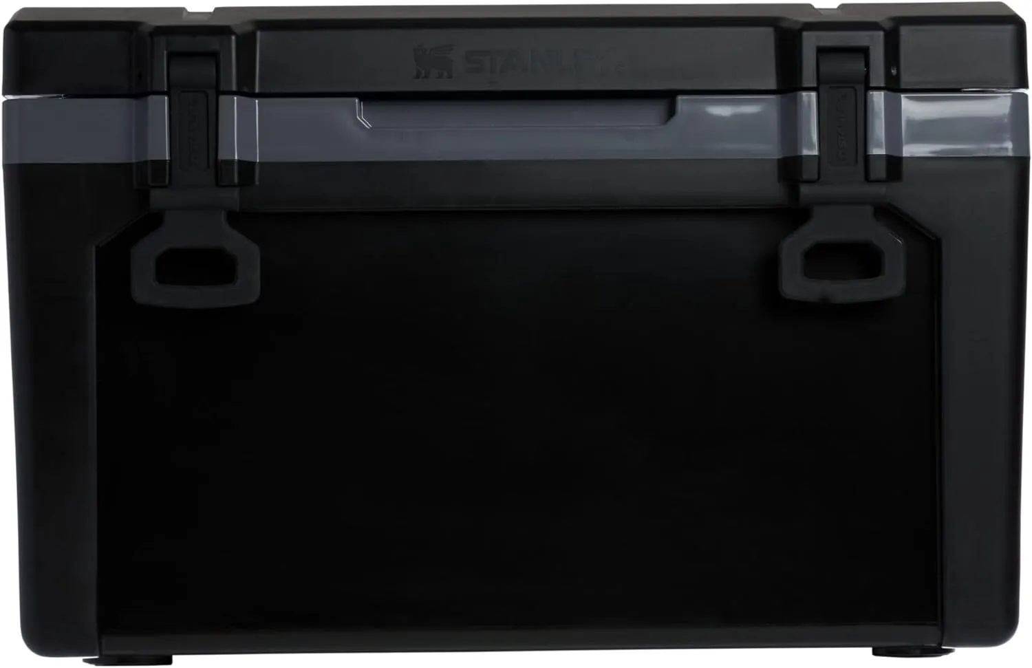 Stanley Adventure Outdoor Cooler 50 qt | Heavy Duty Outdoor Camping Cooler with Easy Carry Side Handles | 6 Days Cooling Ice Chest for 82 Cans | Flat Top Doubles as Seat | BPA-Free | Black 2.0