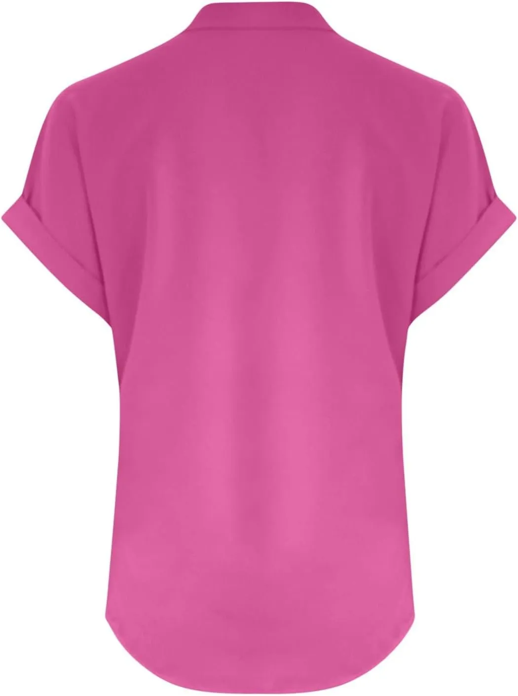 Summer Tops for Women 2025 Trendy Short Sleeve Cotton Linen Shirt Casual Button v Neck Tunic Blouses Outfits