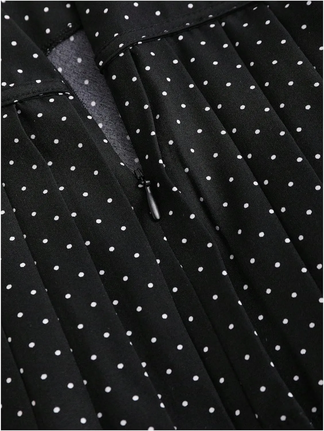 SweatyRocks Women's Polka Dots Pleated Mini Skirt Bow A Line Y2K Summer Skirts