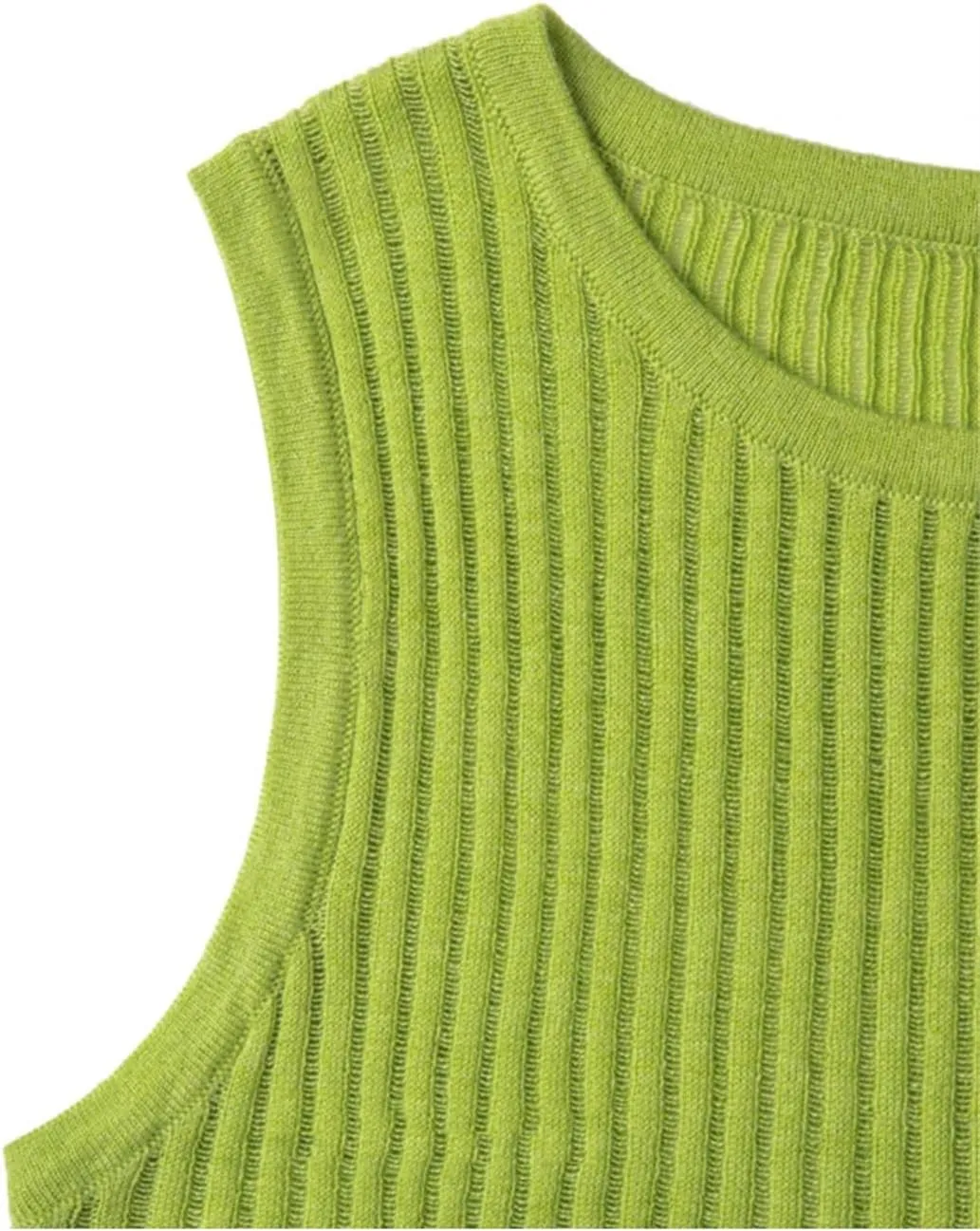 Tank Top for Women Wool Solid Tanks Striped Through Hollow Out Women Tops Sleeveless Elastic Tops