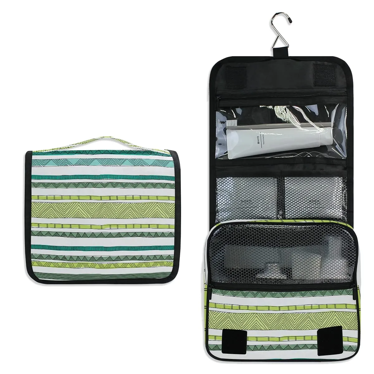 Toiletry Bag Stripes Doodle Hanging Travel Toiletry Bag Dopp Kit Shaving Bag Toiletry Organizer Makeup Cosmetic Bag For Women Men