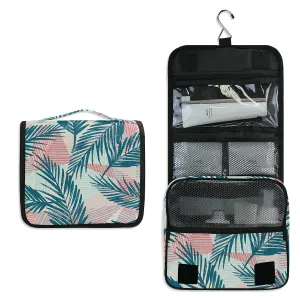 Toiletry Bag Tropical Leaves Hanging Travel Toiletry Bag Dopp Kit Shaving Bag Toiletry Organizer Makeup Cosmetic Bag For Women Men