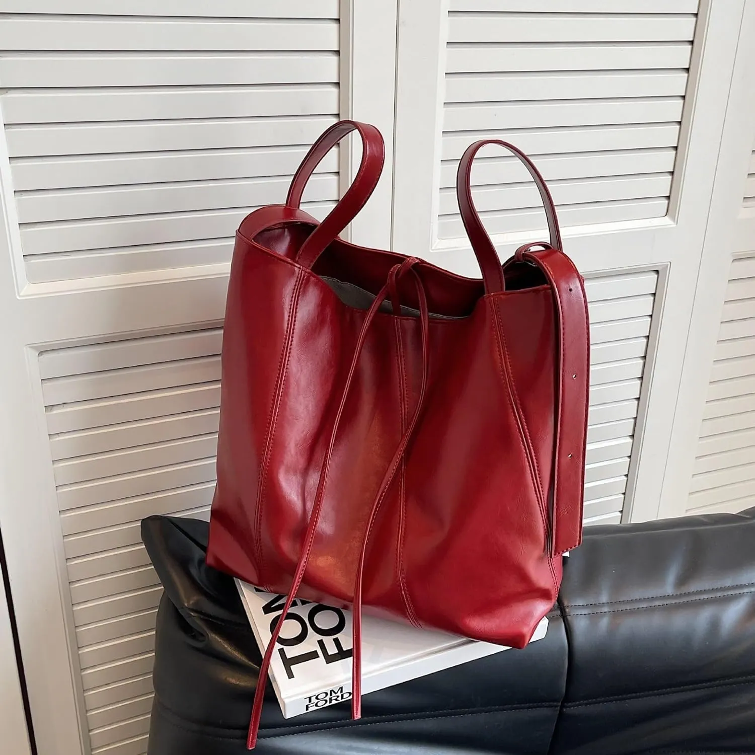 Trendy Purses for Women Cute Y2k Bag Leather Tote Hobo Bag Crossbody Shoulder Top-Handle Bags Totes
