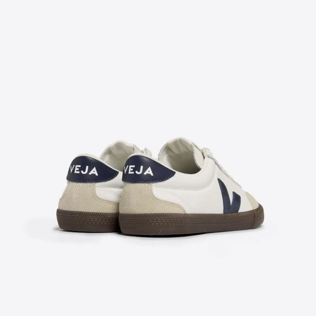 Volley Leather Sneaker (White   Nautico Bark)