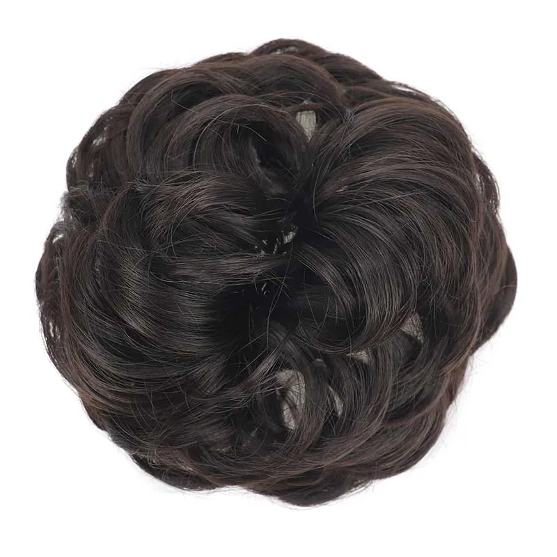 Voluminous Synthetic Bun Wig with Adjustable ClipBuy more, save more, free shipping over 30