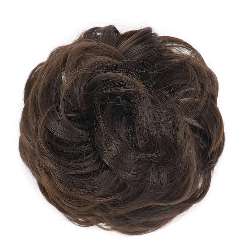 Voluminous Synthetic Bun Wig with Adjustable ClipBuy more, save more, free shipping over 30