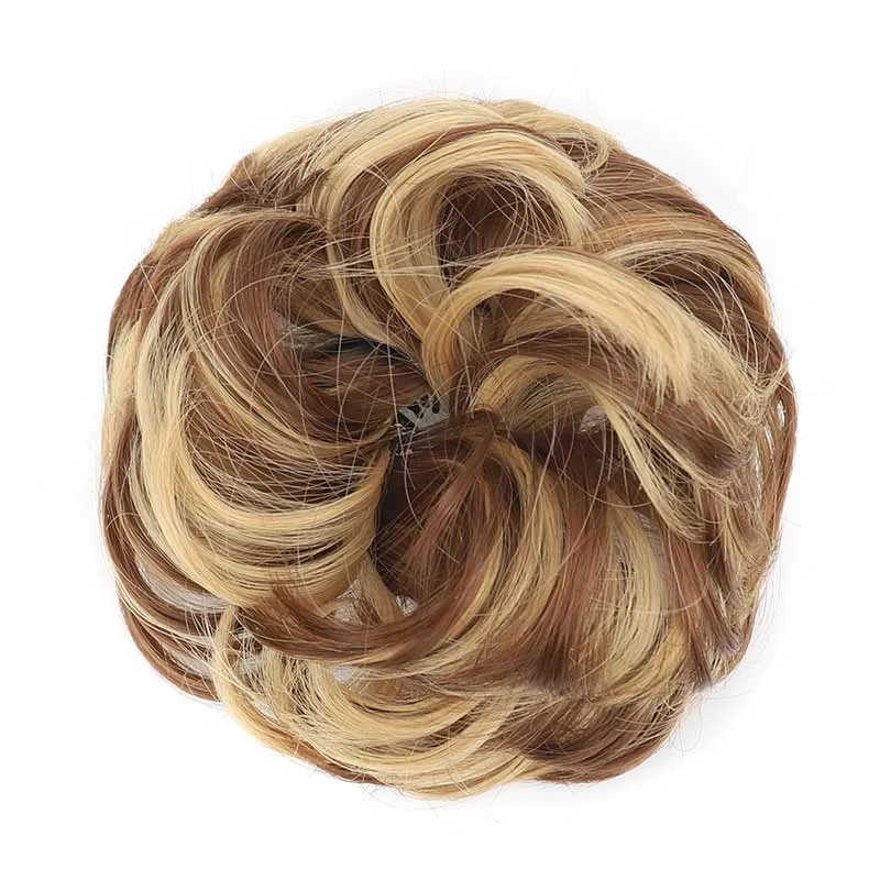 Voluminous Synthetic Bun Wig with Adjustable ClipBuy more, save more, free shipping over 30