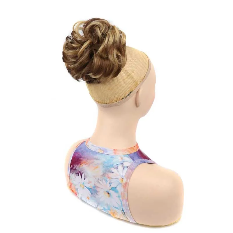 Voluminous Synthetic Bun Wig with Adjustable ClipBuy more, save more, free shipping over 30