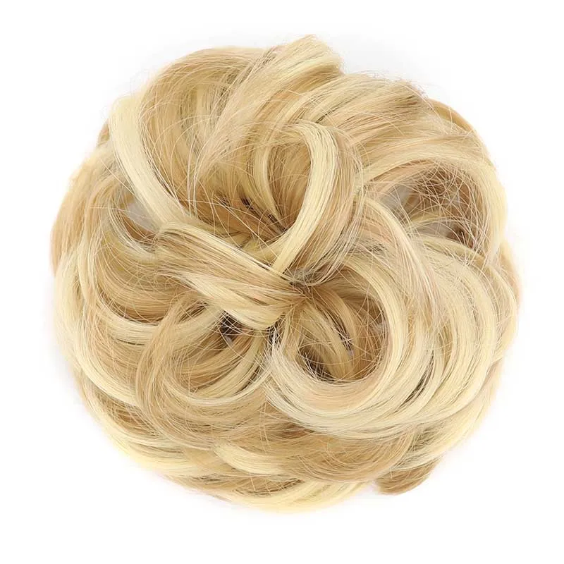 Voluminous Synthetic Bun Wig with Adjustable ClipBuy more, save more, free shipping over 30