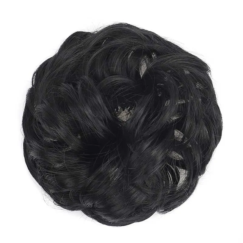 Voluminous Synthetic Bun Wig with Adjustable ClipBuy more, save more, free shipping over 30