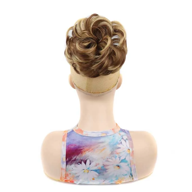 Voluminous Synthetic Bun Wig with Adjustable ClipBuy more, save more, free shipping over 30