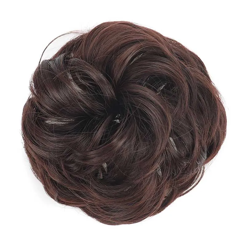 Voluminous Synthetic Bun Wig with Adjustable ClipBuy more, save more, free shipping over 30