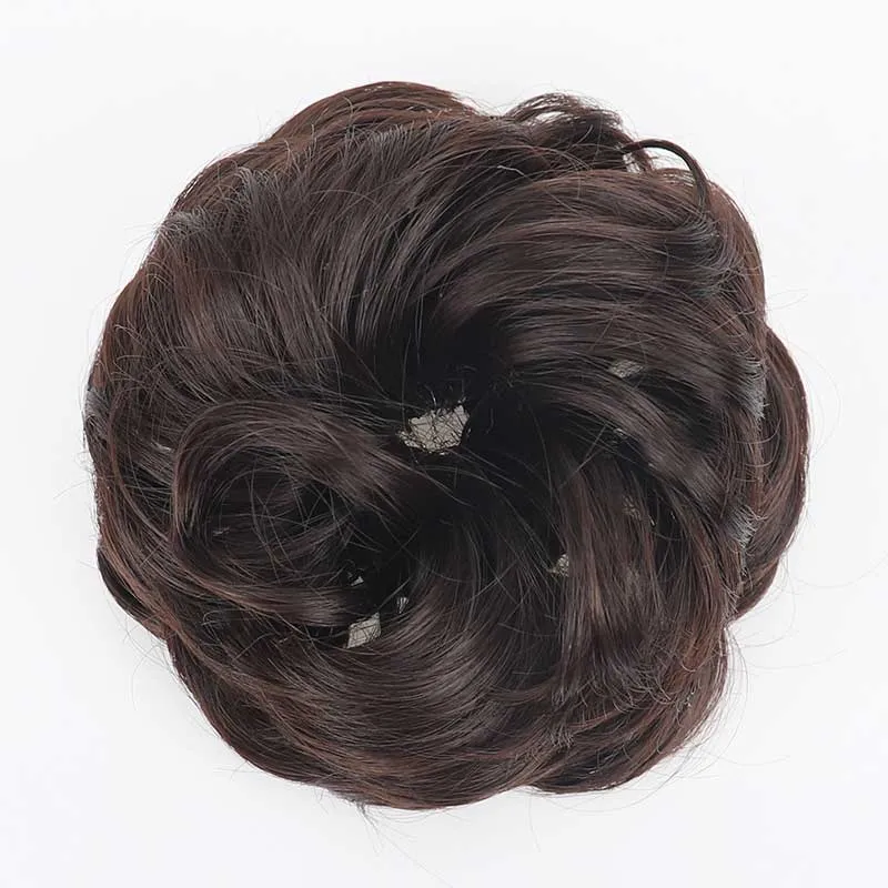 Voluminous Synthetic Bun Wig with Adjustable ClipBuy more, save more, free shipping over 30