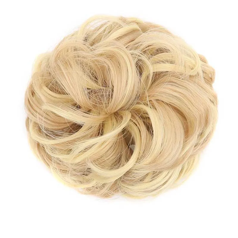Voluminous Synthetic Bun Wig with Adjustable ClipBuy more, save more, free shipping over 30