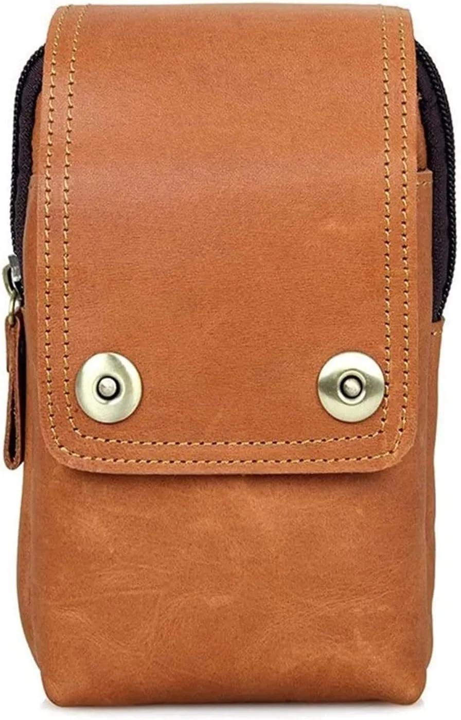 Waist Pack Hip Bum Bag for Outdoor Cycling, Outdoor Waist Bag Compact Purse Carrying Case Phone Holder Pouch Belt Clip Holster Travel Satchel for Camping Waist Bag Easy Carry Phone Passpo