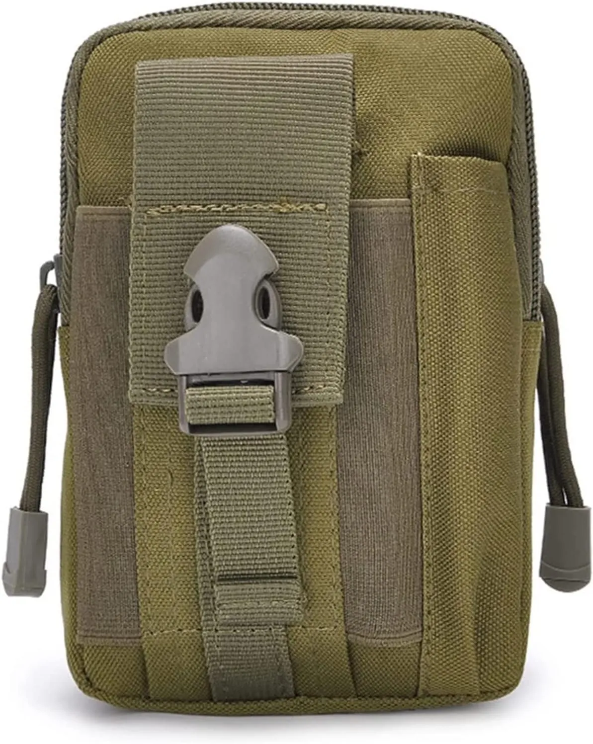 Waist Pack Hip Bum Bag for Outdoor Cycling, Universal Outdoor Waist Bag Cell Phone Holder Pouch Coin Purse Hiking Camping Cycling Running Belt Arm Bag Camping Waist Bag Easy Carry Phone Passpor(Army G