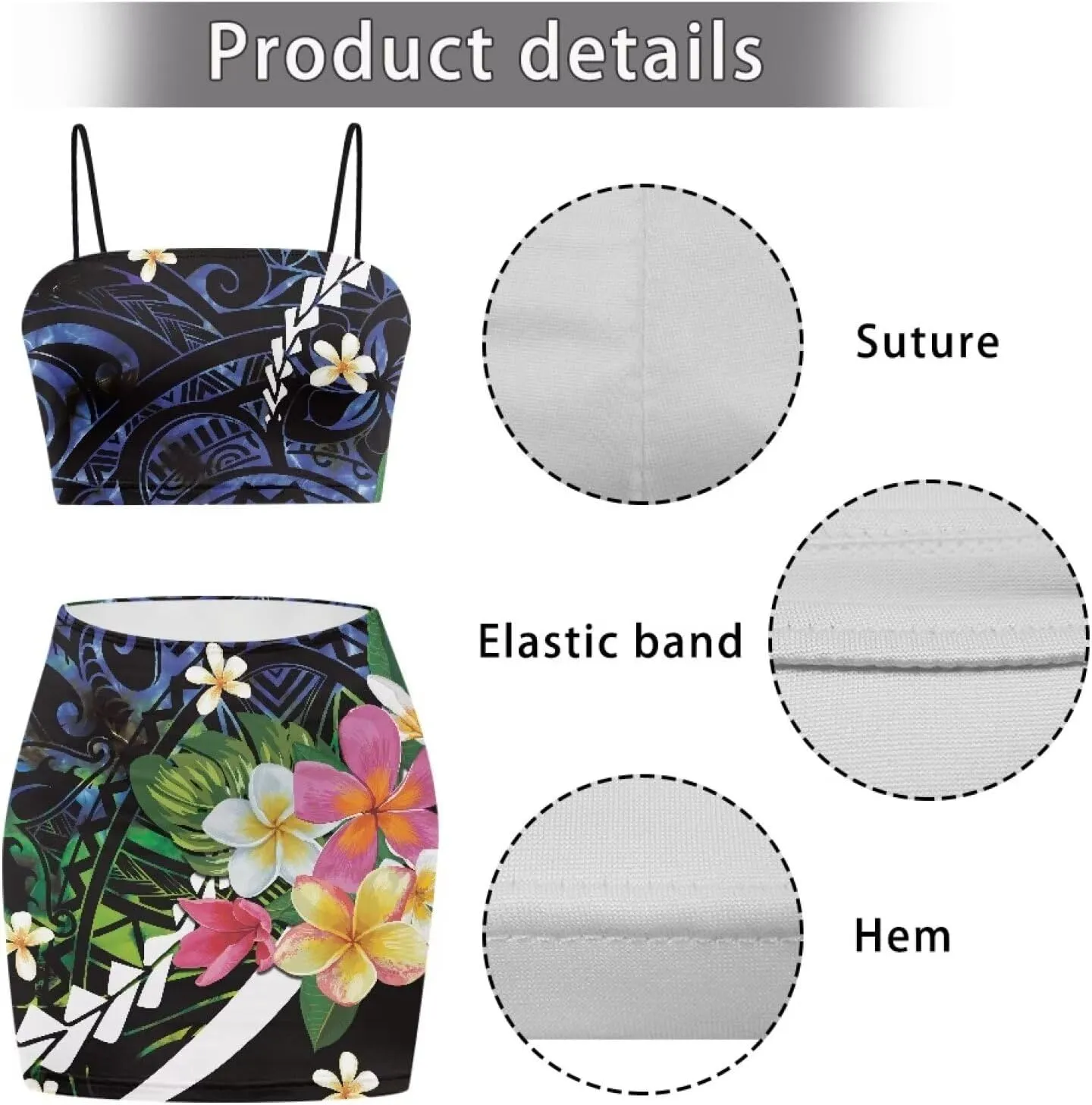 Women's Ruched Cami Crop Top Bodycon Skirt 2 Piece Outfits Dress Sexy Mini Club Dress Slim Fit