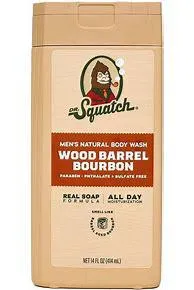 Wood Barrel Bourbon Non-Exfoliating Body Wash